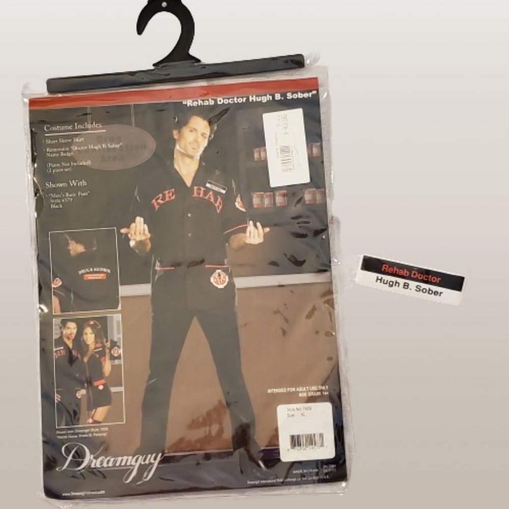 Dreamguy Rehab Doctor Hugh B. Sober Costume